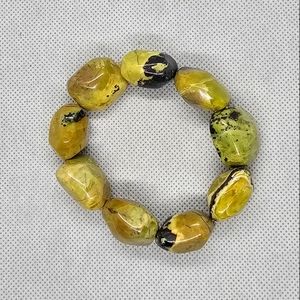 Genuine Chunky Turquoise Beaded Bracelet